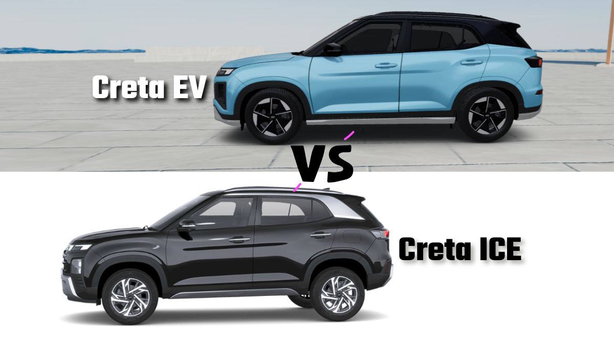 Hyundai Creta ICE vs EV